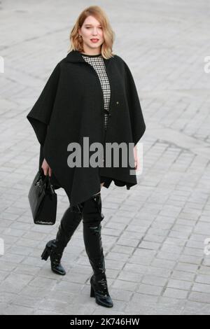 Paris, France, 06/03/2023. Léa Seydoux at the Vuitton Womenswear