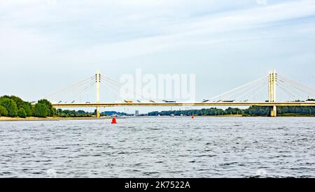 Panoramic of Nimege, Holland, Netherlands, Europe Stock Photo