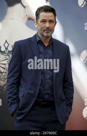 MONTE-CARLO, MONACO - JUNE 19: Billy Campbell of the serie 'Cardinal' atends a photocall during the 58th Monte Carlo TV Festival on June 19, 2018 in Monte-Carlo, Monaco. Stock Photo