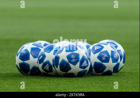 Adidas Official match ball for Champions League 2018/19 Madrid 19 Final  EDITORIAL ONLY! Adidas via Kolvenbach Stock Photo - Alamy