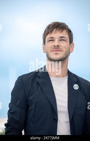 Gaspard Ulliel attending the Sibyl Photocall,  Cannes Film Festival Stock Photo