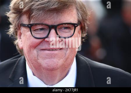 Michael Moore attending the closing ceremony of the 72nd Cannes Film Festival Stock Photo