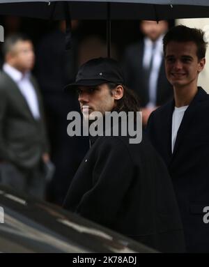 Paris Fashion Week Women SS 2020 - Chanel Spring/Summer 2020, in Paris, France  on October 1, 2019. Guests arrivals Pictured: Orelsan. Stock Photo