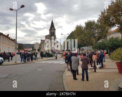 Earthquake in Teil, eastern France, 5,4 on Richter scale Stock Photo