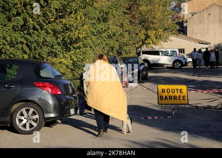 Earthquake in Teil, eastern France, : 5,4 on Richter scale Stock Photo