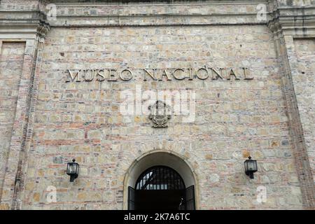 National Museum of Colombia in Bogota which was built in 1823 Stock Photo
