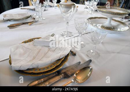 ©PHOTOPQR/VOIX DU NORD/1 ; 24/07/2020 ; Condette, le 24/07/2020, Visite du Château d'Hardelot, centre culturel de l'Entente cordiale à Condette PHOTO ZACK AJILI LA VOIX DU NORD - Hardelot Castle, locally known as Château d'Hardelot, lies in a field next to the village of Condette, in the Pas-de-Calais department in France. The castle was taken and retaken several times by the French, the English and the Burgundians. In the 17th century Cardinal Richelieu had Hardelot Castle dismantled and the castle became a farm.  Stock Photo