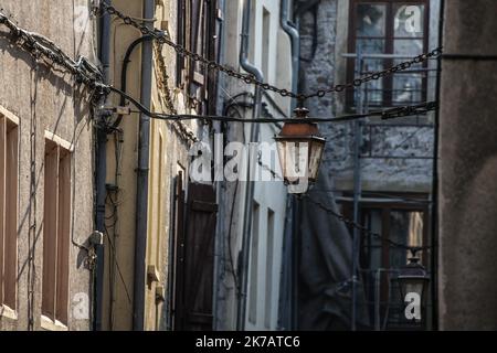 ©PHOTOPQR/LE REPUBLICAIN LORRAIN/Pierre HECKLER ; Sierck-les-Bains ; 11/09/2020 ; Sierck les Bains Le village - 2020/09/11. Generic views of Sierck, east of France. Stock Photo