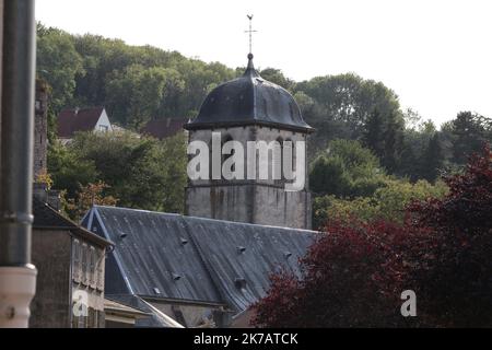 ©PHOTOPQR/LE REPUBLICAIN LORRAIN/Pierre HECKLER ; Sierck-les-Bains ; 11/09/2020 ; Sierck les Bains Le village - 2020/09/11. Generic views of Sierck, east of France. Stock Photo