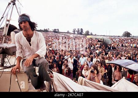 ©Philippe Gras / Le Pictorium/MAXPPP - Philippe Gras / Le Pictorium - 30/08/1970 - Royaume-Uni / Angleterre / Ile de Wight - Le public lors du fameux festival de l'Ile de Wight en 1970, on estime qu'entre 600 et 700 000 personnes y assisterent. / 30/08/1970 - United Kingdom / England / Isle of Wight - The public during the famous Isle of Wight festival in 1970, it is estimated that between 600 and 700,000 people attended. Stock Photo