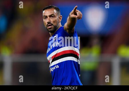 Quagliarella's Match-Worn Armband Genoa vs Sampdoria 2018 -  #UnRossoAllaViolenza - Signed - CharityStars