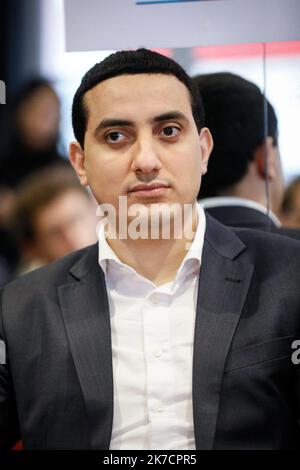 Ali Rabeh at the Press Conference of the Generation S Movement to