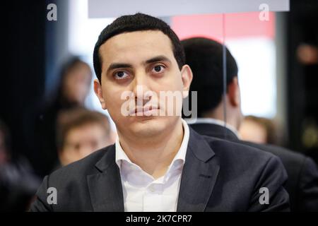 Alih Rabi Ali Rabeh at the Press Conference of the Generation S Movement to ...