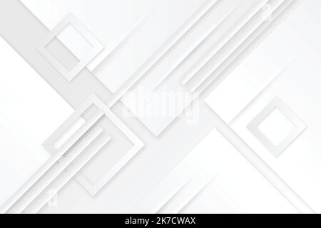 paper style white monochrome background vector design illustration Stock Vector