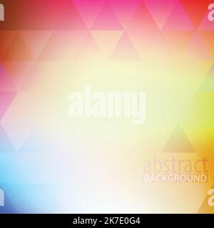 Abstract blurred background with geometric triangles composition ...
