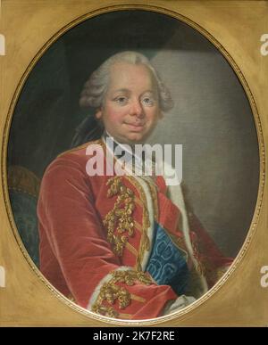 ©Active Museu/MAXPPP - ActiveMuseum 0000192.jpg / Etienne Francois de Stainville Duc de Choiseul - Anonyme - / Peinture Active Museum / Le Pictorium Academic art ,Duke ,Portrait ,Smile ,Uniform ,Vertical ,Etienne Francois de Stainville ,Painting ,  Stock Photo