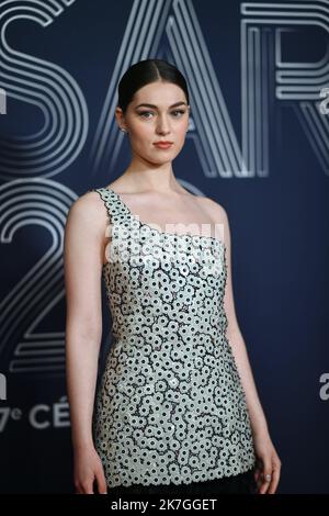 ©/MAXPPP - 24/02/2022 Anamaria Vartolomei, the 47th Cesar Film Awards