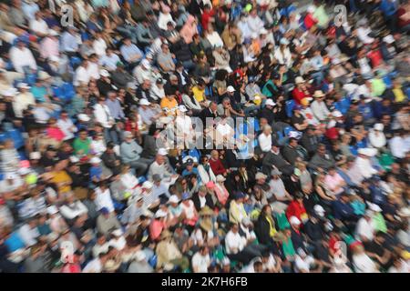 ©PHOTOPQR/NICE MATIN/Jean François Ottonello ; Roquebrune-Cap-Martin ; 12/04/2022 ; 125 eme Rolex Monte-Carlo Masters - ambiance public Stock Photo