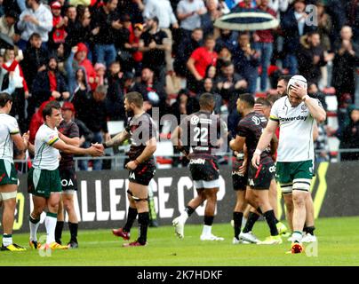 ©PHOTOPQR/NICE MATIN/Valerie Le Parc ; Toulon ; 08/05/2022 ; RUGBY JOIE FIN DE MATCH RCT LONDON JIUTA WAINIQOLO  Stock Photo