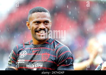 ©PHOTOPQR/NICE MATIN/Valerie Le Parc ; Toulon ; 08/05/2022 ; RUGBY JOIE FIN DE MATCH RCT LONDON JIUTA WAINIQOLO  Stock Photo