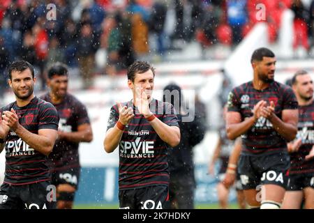 ©PHOTOPQR/NICE MATIN/Valerie Le Parc ; Toulon ; 08/05/2022 ; RUGBY JOIE FIN DE MATCH RCT LONDON JIUTA WAINIQOLO  Stock Photo