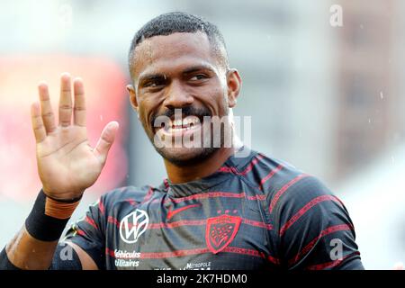 ©PHOTOPQR/NICE MATIN/Valerie Le Parc ; Toulon ; 08/05/2022 ; RUGBY JOIE FIN DE MATCH RCT LONDON JIUTA WAINIQOLO  Stock Photo