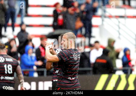 ©PHOTOPQR/NICE MATIN/Valerie Le Parc ; Toulon ; 08/05/2022 ; RUGBY JOIE FIN DE MATCH RCT LONDON JIUTA WAINIQOLO  Stock Photo