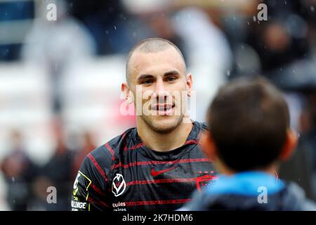 ©PHOTOPQR/NICE MATIN/Valerie Le Parc ; Toulon ; 08/05/2022 ; RUGBY JOIE FIN DE MATCH RCT LONDON JIUTA WAINIQOLO  Stock Photo