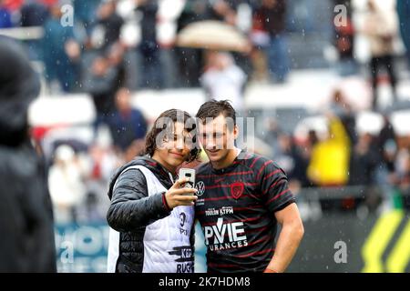 ©PHOTOPQR/NICE MATIN/Valerie Le Parc ; Toulon ; 08/05/2022 ; RUGBY JOIE FIN DE MATCH RCT LONDON JIUTA WAINIQOLO  Stock Photo