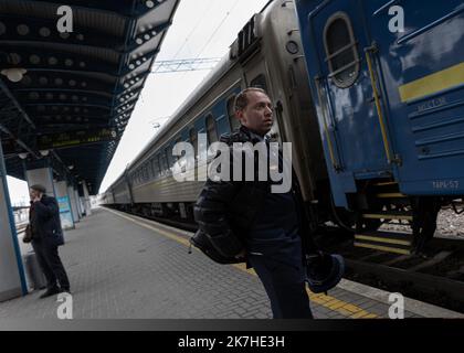 ©Sadak Souici / Le Pictorium/MAXPPP - Kiev 19/04/2022  Stock Photo