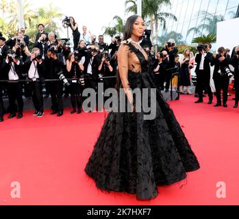 ©PHOTOPQR/NICE MATIN/Patrice Lapoirie ; Cannes ; 23/05/2022 ; British model Naomi Campbell arrives for the screening of the film 'Decision to Leave (Heojil Kyolshim)' during the 75th edition of the Cannes Film Festival in Cannes, southern France, on May 23, 2022. Stock Photo