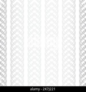 Silver and White Abstract Vertical Elegant Seamless Pattern Stock Vector