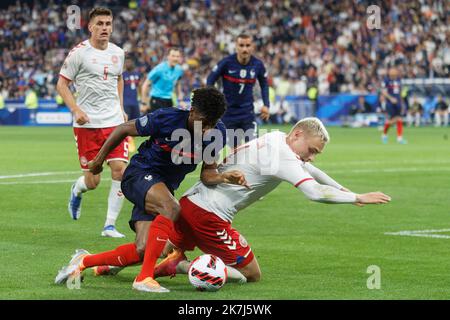 ©PHOTOPQR/VOIX DU NORD/Johan BEN AZZOUZ ; 03/06/2022 ; Saint-Denis, le 3 juin 2022. Football (Ligue des Nations) - France - Danemark. Kingsley Coman. PHOTO JOHAN BEN AZZOUZ LA VOIX DU NORD  Stock Photo