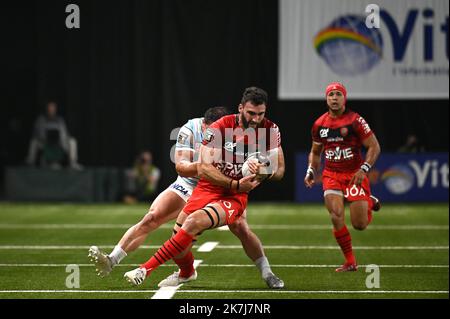 ©Julien Mattia / Le Pictorium/MAXPPP - Paris 05/06/2022 Julien Mattia / Le Pictorium - 5/6/2022 - France / Ile-de-France / Paris - Actions du RC Toulon lors du Match de Top 14, opposant le Racing 92 et le RC Toulon a l'U-Arena de Nanterre, le 6 Juin 2022 / 5/6/2022 - France / Ile-de-France (region) / Paris - Actions of RC Toulon during the Top 14 match between Racing 92 and RC Toulon at the U-Arena of Nanterre, on June 6th 2022 Stock Photo