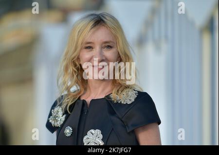 ©FRANCK CASTEL/MAXPPP - 20220006 36th Cabourg Film Festival Day Two Sylvie Testud CABOURG, FRANCE -June 16, 2022  Stock Photo