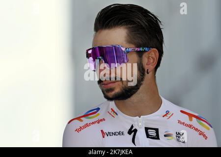 ©PHOTOPQR/L'EST REPUBLICAIN/Alexandre MARCHI ; LILLE ; 06/07/2022 ; SPORT - CYCLISME - TOUR DE FRANCE 2022 - 109 EME EDITION - TDF - 5 EME ETAPE - LILLE - WALLERS ARENBERG PORTE DU HAINAUT. Lille 6 juillet 2022. Anthony TURGIS. PHOTO Alexandre MARCHI. 109th Tour de France, cycling race  Stock Photo