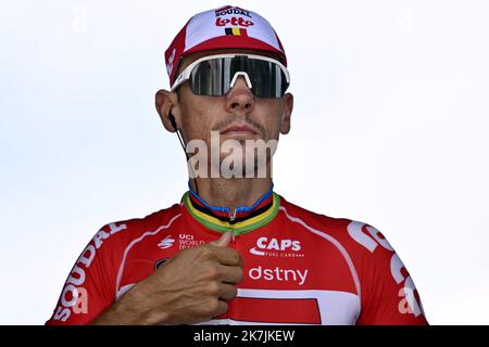 ©PHOTOPQR/L'EST REPUBLICAIN/Alexandre MARCHI ; LILLE ; 06/07/2022 ; SPORT - CYCLISME - TOUR DE FRANCE 2022 - 109 EME EDITION - TDF - 5 EME ETAPE - LILLE - WALLERS ARENBERG PORTE DU HAINAUT. Lille 6 juillet 2022. Philippe GILBERT. PHOTO Alexandre MARCHI. 109th Tour de France, cycling race  Stock Photo