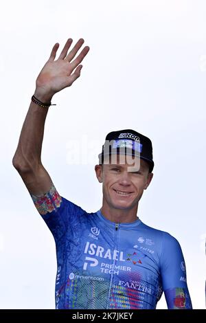 ©PHOTOPQR/L'EST REPUBLICAIN/Alexandre MARCHI ; LILLE ; 06/07/2022 ; SPORT - CYCLISME - TOUR DE FRANCE 2022 - 109 EME EDITION - TDF - 5 EME ETAPE - LILLE - WALLERS ARENBERG PORTE DU HAINAUT. Lille 6 juillet 2022. Chris FROOME. PHOTO Alexandre MARCHI. 109th Tour de France, cycling race  Stock Photo