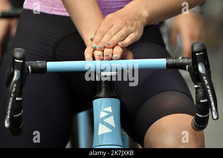 PHOTOPQR L EST REPUBLICAIN Alexandre MARCHI TROYES 27 07 2022 SPORT CYCLISME TOUR DE FRANCE FEMMES AVEC ZWIFT 1 ERE EDITION TDF FEMININ 2022 ETAPE 4 TROYES