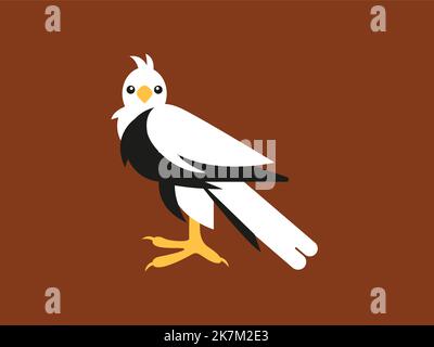 Falcon Bird icon, vector illustration Stock Vector