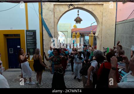 Islamic Festival of Mertola (Festival Islamico de Mertola) 2022 in Mertola, Alentejo, Portugal Stock Photo