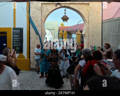 Islamic Festival of Mertola (Festival Islamico de Mertola) 2022 in Mertola, Alentejo, Portugal Stock Photo