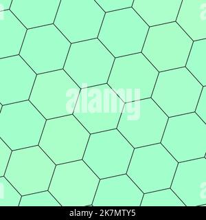 Geometry hexagon wall texture background multicolor honeycomb pattern wallpaper Stock Photo