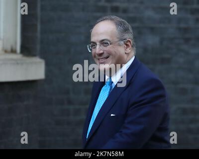 London, UK. 18th Oct, 2022. Attorney General Michael Ellis arrives at Downing Street No 10 for the Cabinet Meeting amidst speculation about the Prime Minister's future. Credit: Uwe Deffner/Alamy Live News Stock Photo