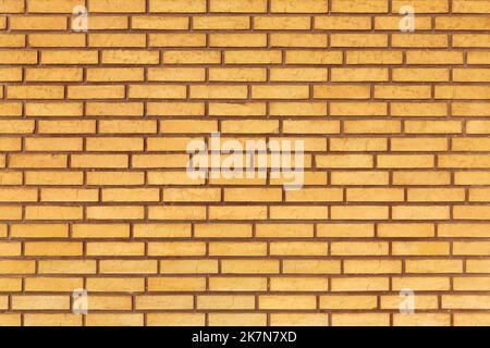 Background of orange brick wall texture Stock Photo