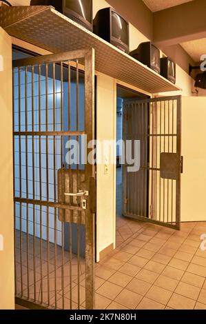 Prison at Signal Iduna Arena - the official playground of FC Borussia Dortmund Stock Photo
