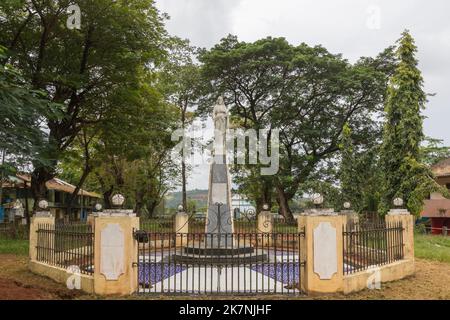 Saviour of the World Church at Loutolim, Goa India Stock Photo