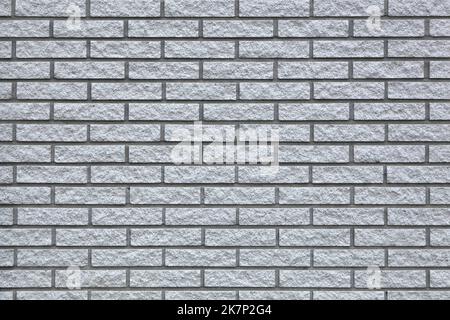Background of grey brick wall texture Stock Photo
