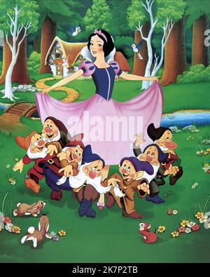 Snow White And The Seven Dwarfs Stock Photo