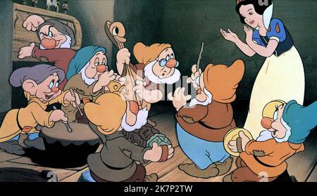 Snow White And The Seven Dwarfs Stock Photo